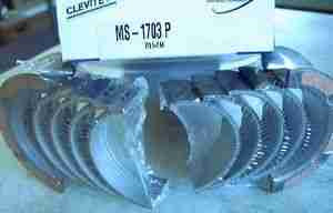 Вкладыши коренные номинал  GM: 2,3л ,  88-95 гг CLEVITE артикул: MS1703P