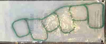 Прокладка впускного коллектора 3.5 л AT4Z9H486A 2011-2023 FORD арт. AT4Z9H486A