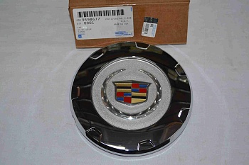 Колпак колесного диска с разноцветной эмблемой радиус 22" GM арт. 9598677