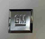 Эмблема на крыло "GM" артикул: 15223483