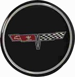 Эмблема колесного колпака Chevrolet Corvette 1989 артикул: 603-251