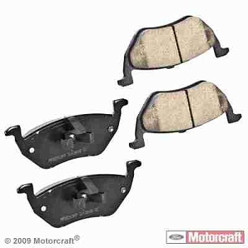 Колодки тормозные, задние BR1055 / 5U2Z2V200J 2005-2012 Ford Escape Mercury Mariner MOTORCRAFT артикул: BR1055